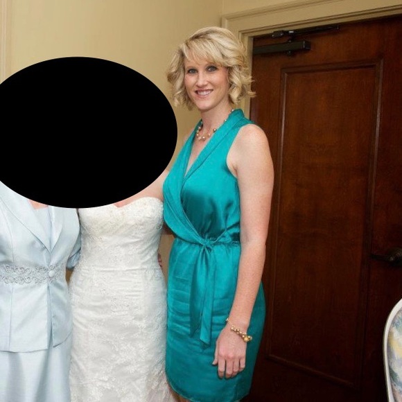 The Limited Dresses & Skirts - The Limited Turquoise Dress Size 8